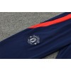 Manchester Union Tracksuits Long Sleeve Soccer Training Uniforms Red-Orange