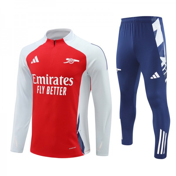 Arsenal Tracksuits Long Sleeve Soccer Training Uniforms Red