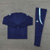 Arsenal Tracksuits Long Sleeve Soccer Training Uniforms Royal Blue