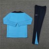 Chelsea Tracksuits Long Sleeve Soccer Training Uniforms Light Blue