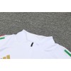 Italy Tracksuits Long Sleeve Soccer Training Uniforms White