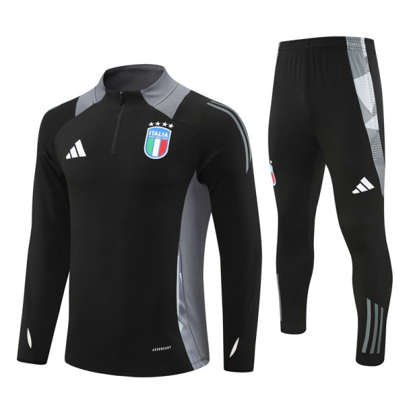 Italy Tracksuits Long Sleeve Soccer Training Uniforms Light Dark