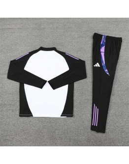 Germany Tracksuits Long Sleeve Soccer Training Uniforms White