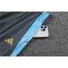 Argentina Tracksuits Long Sleeve Soccer Training Uniforms Gold