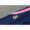 Real Madrid Tracksuits Long Sleeve Soccer Training Uniforms Blue