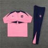 Real Madrid Tracksuits Long Sleeve Soccer Training Uniforms White-Orange