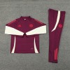 Bayern Tracksuits Long Sleeve Soccer Training Uniforms Red