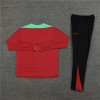 Portugal Tracksuits Long Sleeve Soccer Training Uniforms Red