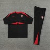 Portugal Tracksuits Long Sleeve Soccer Training Uniforms Black