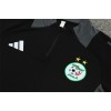 Algeria Tracksuits Long Sleeve Soccer Training Uniforms Black