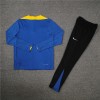 Inter Milan Tracksuits Long Sleeve Soccer Training Uniforms Blue