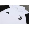 Juve Tracksuits Long Sleeve Soccer Training Uniforms White