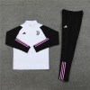 Juve Tracksuits Long Sleeve Soccer Training Uniforms White