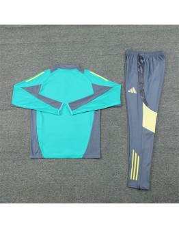 Naples Tracksuits Long Sleeve Soccer Training Uniforms Green