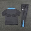 Tottenham Hostpur  Tracksuits Long Sleeve Soccer Training Uniforms Dark Grey