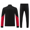 Liverpool Full Zip Jacket Long Sleeve Soccer Training Coat Black