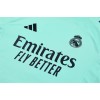 Real Madrid Adult Short Sleeve Training Suit Green