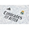 Real Madrid Adult Short Sleeve Training Suit White camouflage