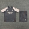 Real Madrid Adult Short Sleeve Training Suit Dark Grey