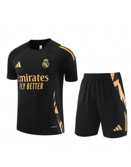 Real Madrid Adult Short Sleeve Training Suit Dark