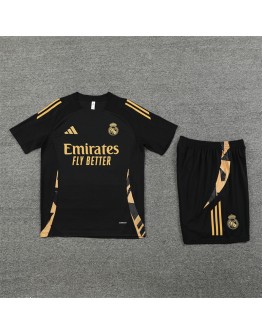 Real Madrid Adult Short Sleeve Training Suit Dark