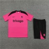 Chelsea Adult Short Sleeve Training Suit Pink