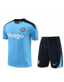 Chelsea Adult Short Sleeve Training Suit Blue