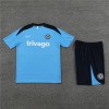 Chelsea Adult Short Sleeve Training Suit Blue