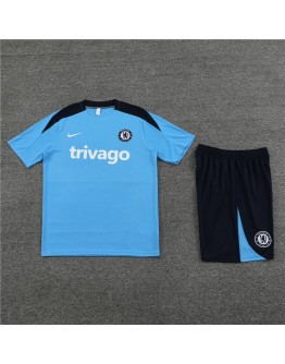 Chelsea Adult Short Sleeve Training Suit Blue