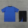 Barcelona Adult Short Sleeve Training Suit Blue