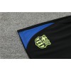 Barcelona Adult Short Sleeve Training Suit Blue