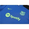 Barcelona Adult Short Sleeve Training Suit Blue