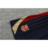 Barcelona Adult Short Sleeve Training Suit Red-Blue