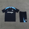 Chelsea  Adult Short Sleeve Training Suit Dark Blue