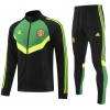 Manchester United Full Zip Jacket Long Sleeve Soccer Training Coat Green