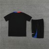 Barcelona Adult Short Sleeve Training Suit Black