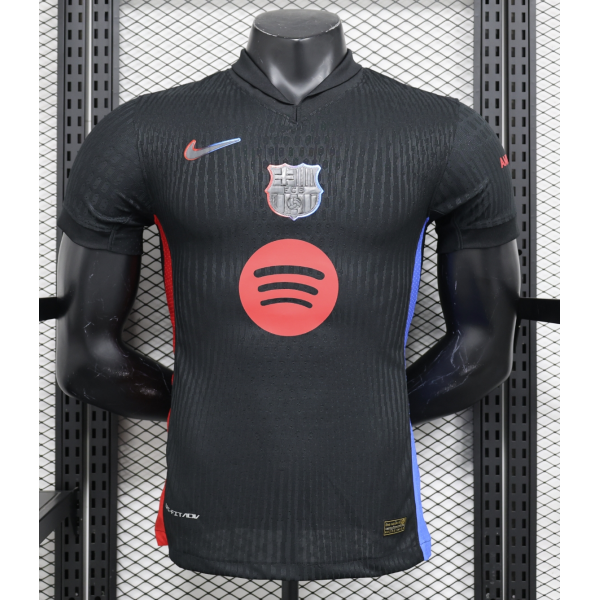 Barcelona 2024/25 Away Replica Custom Jersey - Black