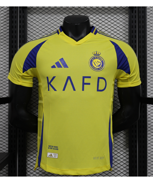 Riyadh Victory 2024/25 Home Replica Custom Jersey - Yellow