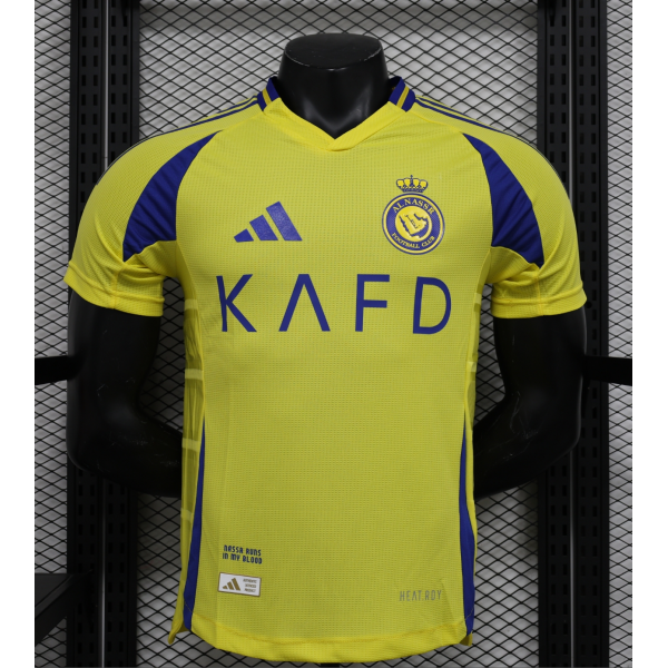 Riyadh Victory 2024/25 Home Replica Custom Jersey - Yellow