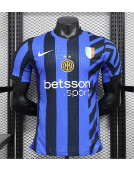 Inter Milan 2024/25 Home Replica Custom Jersey - Blue