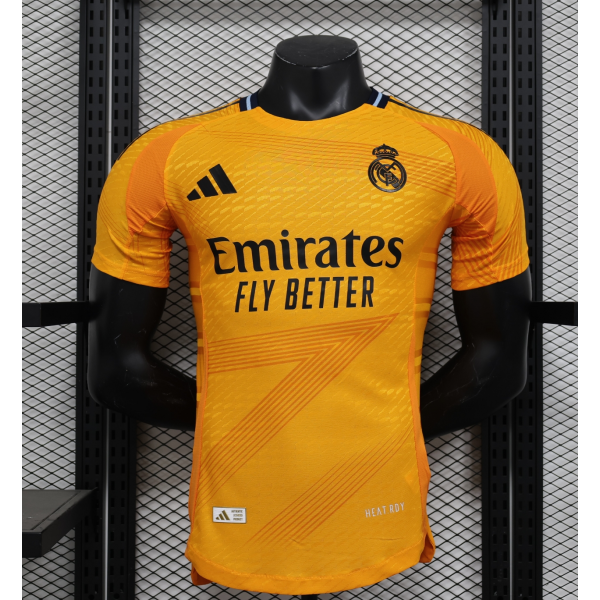 Real Madrid 2024/25 Away Replica Custom Jersey - Yellow