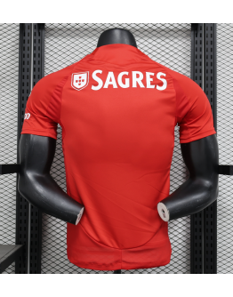 Benfica 2024/25 Home Replica Custom Jersey - Red