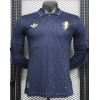 Juventus 2024/25 Away Long Sleeve Replica Custom Jersey - Blue