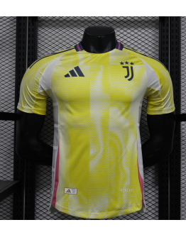 Juventus 2024/25 Away Replica Custom Jersey - Yellow