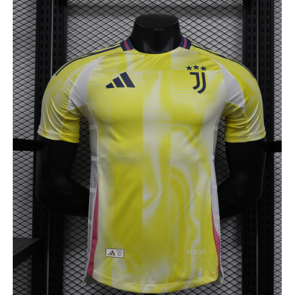 Juventus 2024/25 Away Replica Custom Jersey - Yellow