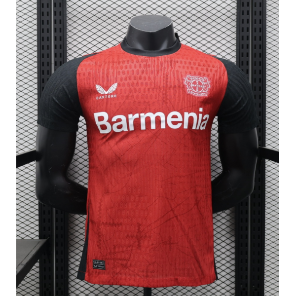 Bayer 04 Leverkusen 2024/25 Home Replica Custom Jersey - Red