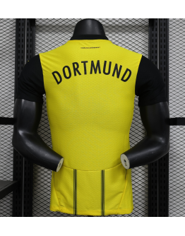 Dortmund 2024/25 Away Replica Custom Jersey - Yellow