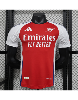 Arsenal 2024/25 Home Replica Custom Jersey - Red