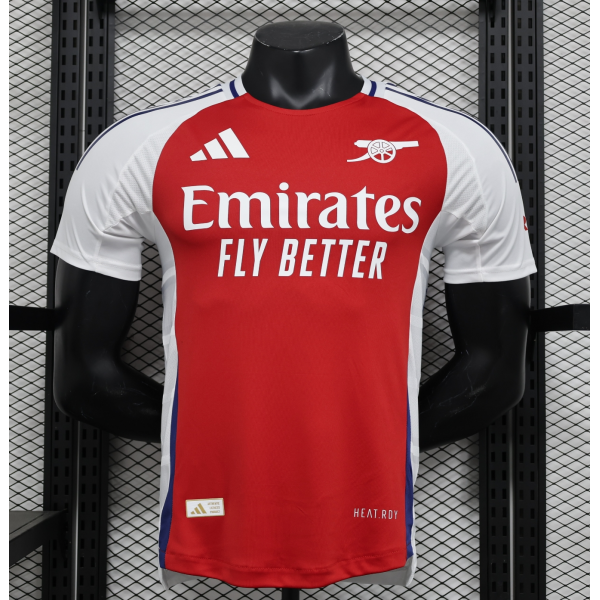 Arsenal 2024/25 Home Replica Custom Jersey - Red