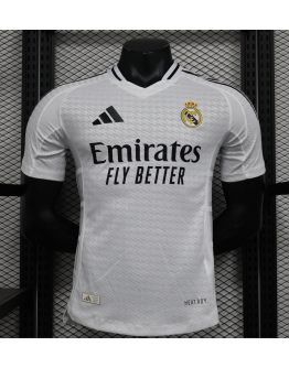 Real Madrid 2024/25 Home Replica Custom Jersey - White